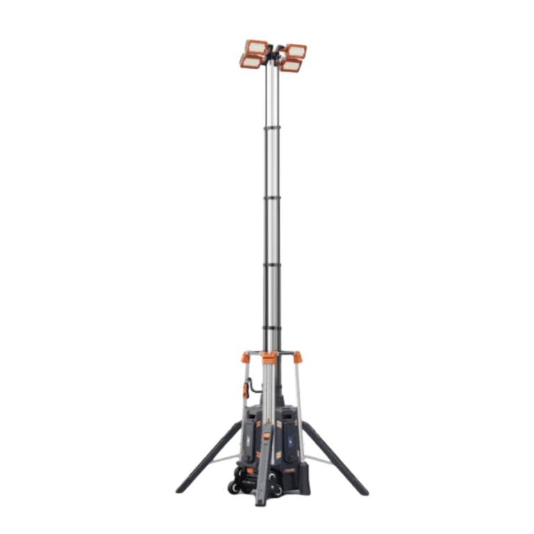 מגדל תאורה נייד TL-500 - עמוד תאורה חשמלי עם גובה עד 53 מטר