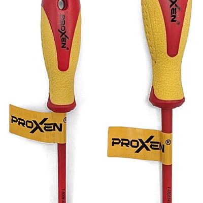 מברג מבודד VDE שטוח 35X100 PROXEN פלדת CR-V