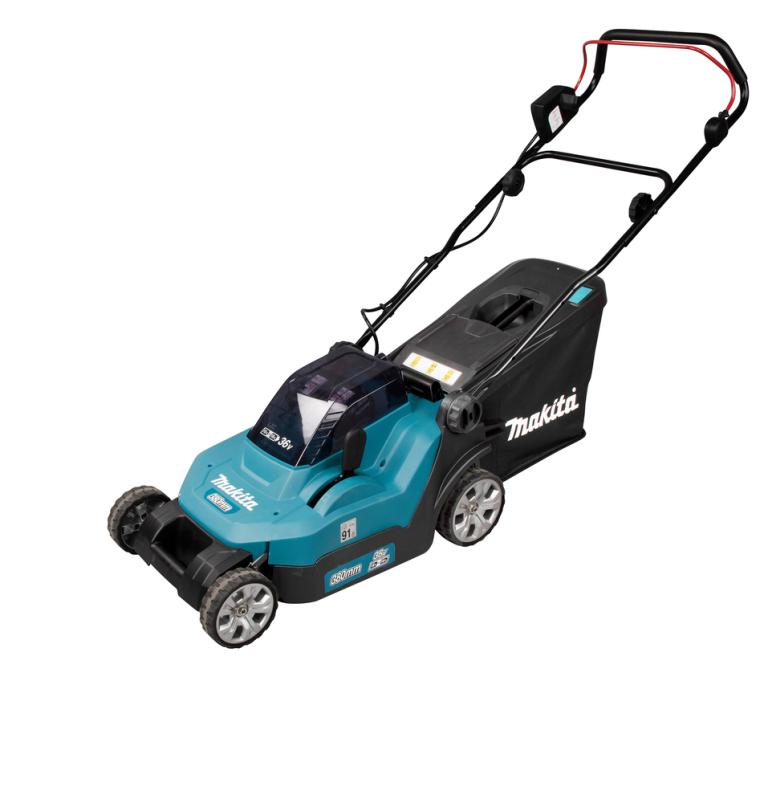 מכסחת דשא 2X18V נטענת 380 ממ גוף MAKITA DLM382Z