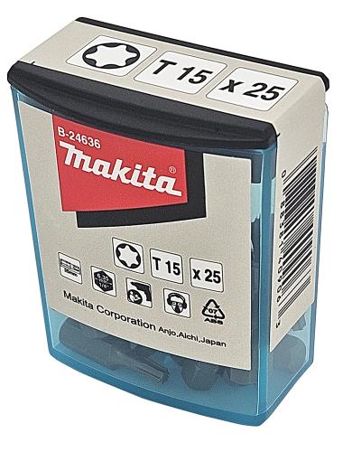 מארז ביטים T15 25 MAKITA