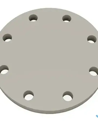 אוגן עיוור מצופה אפור ASA 150 PN16/10