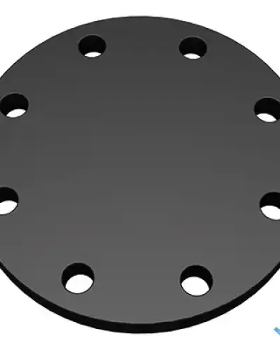 אוגן עיוור מצופה שחור ISO/DIN 2501 PN16/10