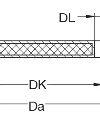 אוגן עיוור מצופה שחור ISO/DIN 2501 PN16/10