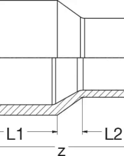 מעבר קוטר BW / ספיגוט SDR11