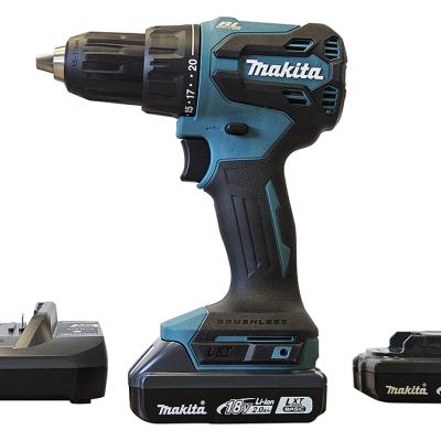 מברגה  מקדחה רוטטת 18V נטענת 13 ממ BL דגם DHP490F001 MAKITA