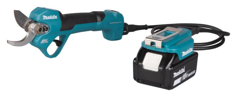 מזמרה 18V נטענת עם מתאם סוללת LXT גוף MAKITA DUP180Z