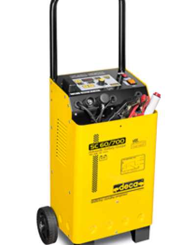 מטען עם בוסטר אוט 700 60 אמפר 1224V למצבר Deca SC-60700 5-800Ah