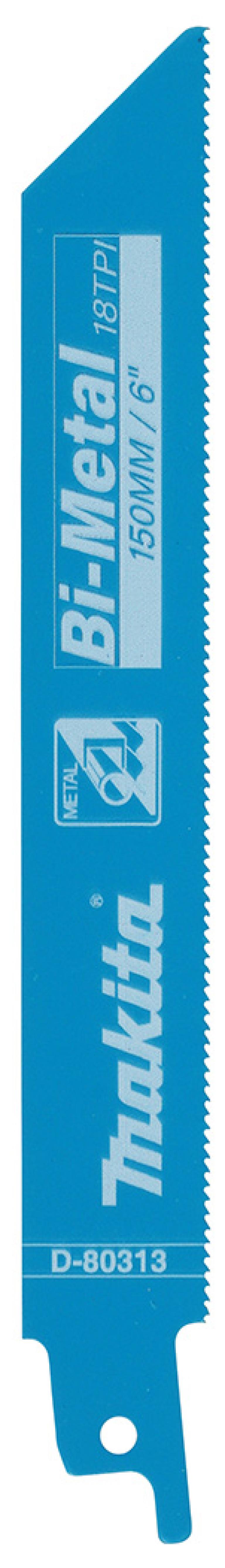 מארז מסוריות חרב למתכת 150 ממ 18 שיניים MAKITA