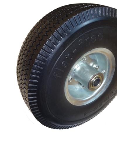 גלגל עגלות PU יצוק מלא מתאים לעגלה 1841 PROXEN