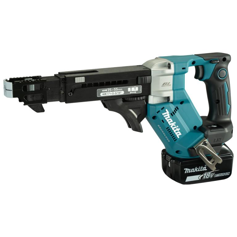 גוף מברגת גבס אוטומטית מתח 18Vמנוע BL דגם MAKITA DFR551Z