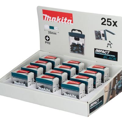 מארז דלפק ביטים PH2 BLACK 25 MAKITA