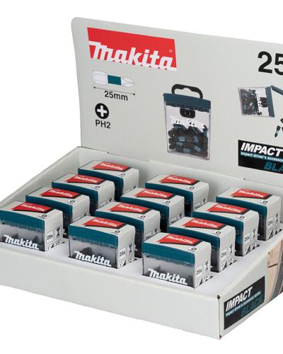 מארז דלפק ביטים PH2 BLACK 25 MAKITA