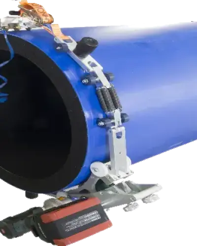 מגרד שרשרת חשמלי 400-800 מ"מ PF כולל שתי סוללות ומטען
