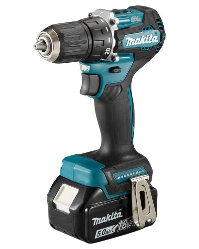 גוף מברגה מקדחה נטענת 13 ממ מנוע BL מתח 18V דגם MAKITA DDF487Z