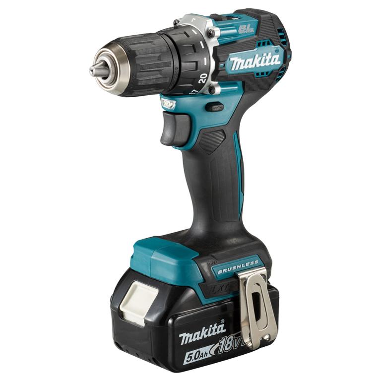 גוף מברגה מקדחה נטענת 13 ממ מנוע BL מתח 18V דגם MAKITA DDF487Z