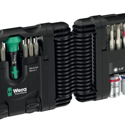 סט כלים מודולרי אינצי 50 יח Tool-Check Modular WERA