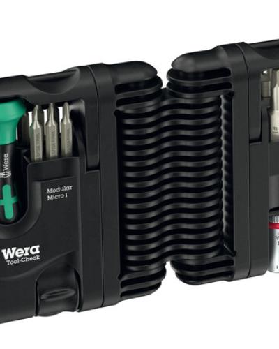 סט כלים מודולרי אינצי 50 יח Tool-Check Modular WERA