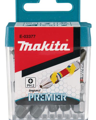 מארז ביטים מגנטים PH2 PREMIER 50 MAKITA