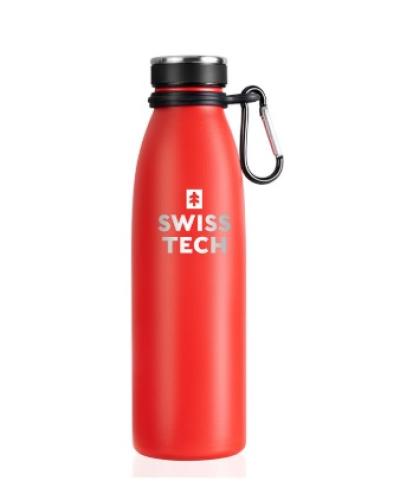 בקבוק שתייה תרמי SwissTech ST075049 - בידוד כפול עם מניעת נזילות