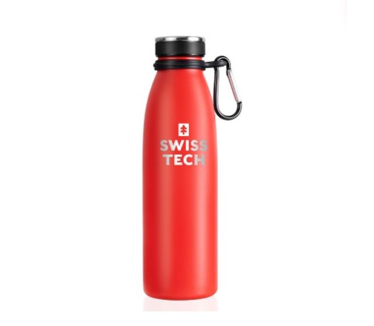 בקבוק שתייה תרמי SwissTech ST075049 - בידוד כפול עם מניעת נזילות